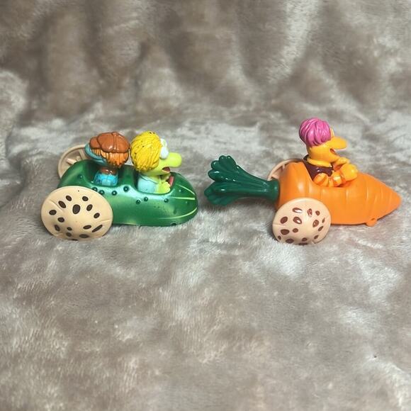 Vintage McDonald's Happy Meal Veggie Car Toys Fraggle Rock Boober Wembley Gobo - Picture 4 of 6